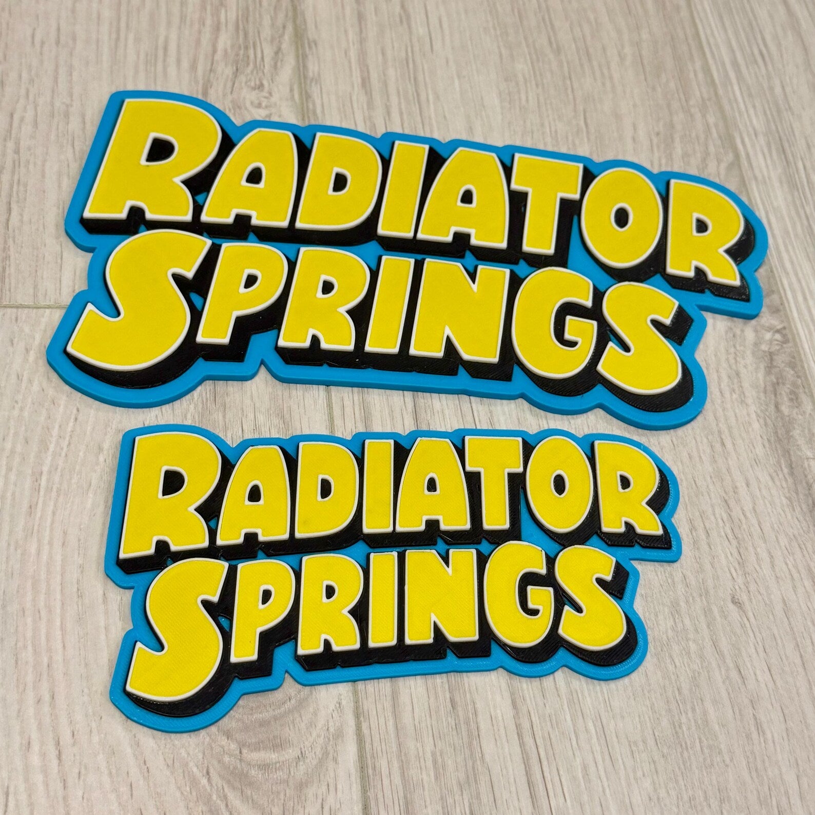 Radiator Springs Cars Disneyland | Disney World Inspired Disney/Pixar Sign!
