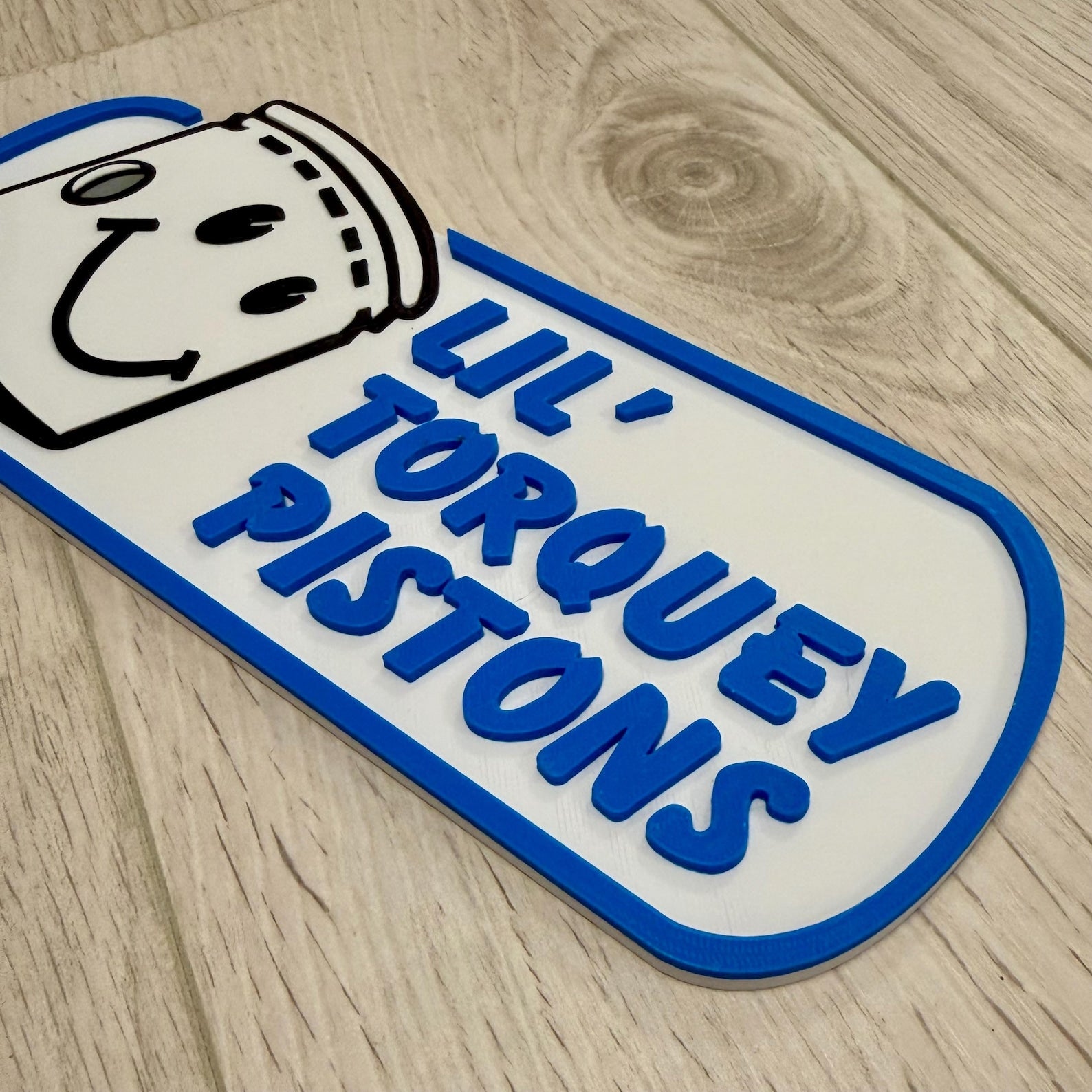 Lil' Torquey Pistons Sponsor Cars Disneyland | Disney World Inspired Disney/Pixar Sign!
