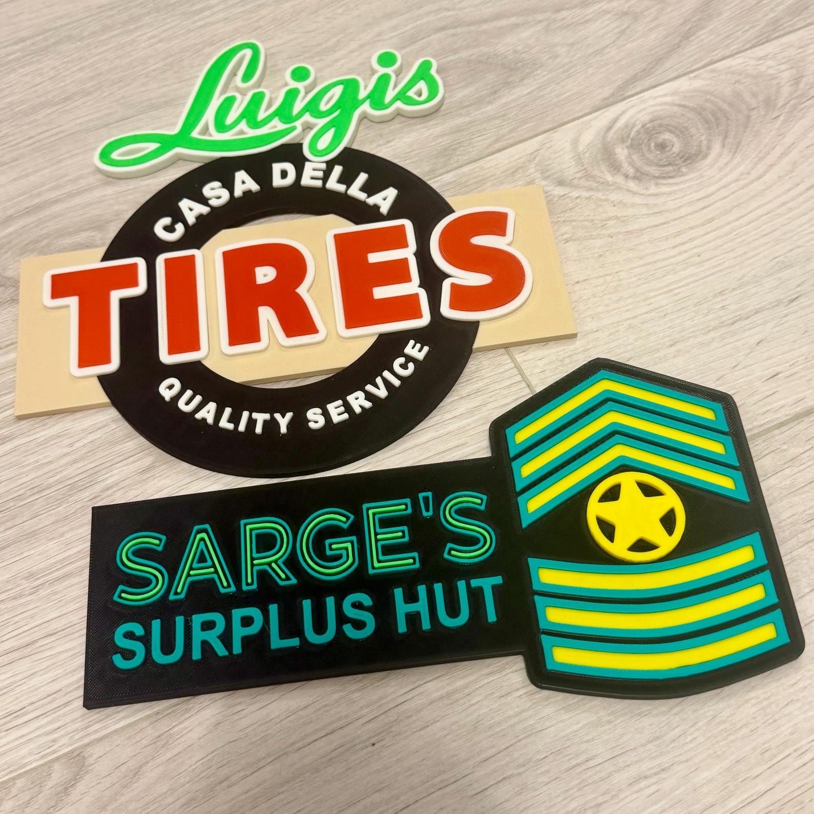 Luigi's Tires - Cars Disneyland | Disney World Inspired Disney/Pixar sign!