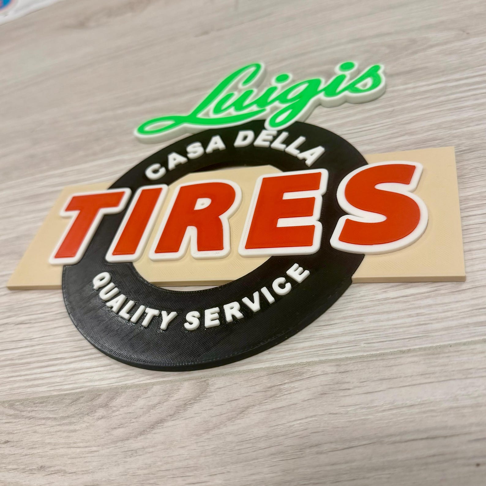 Luigi's Tires - Cars Disneyland | Disney World Inspired Disney/Pixar sign!