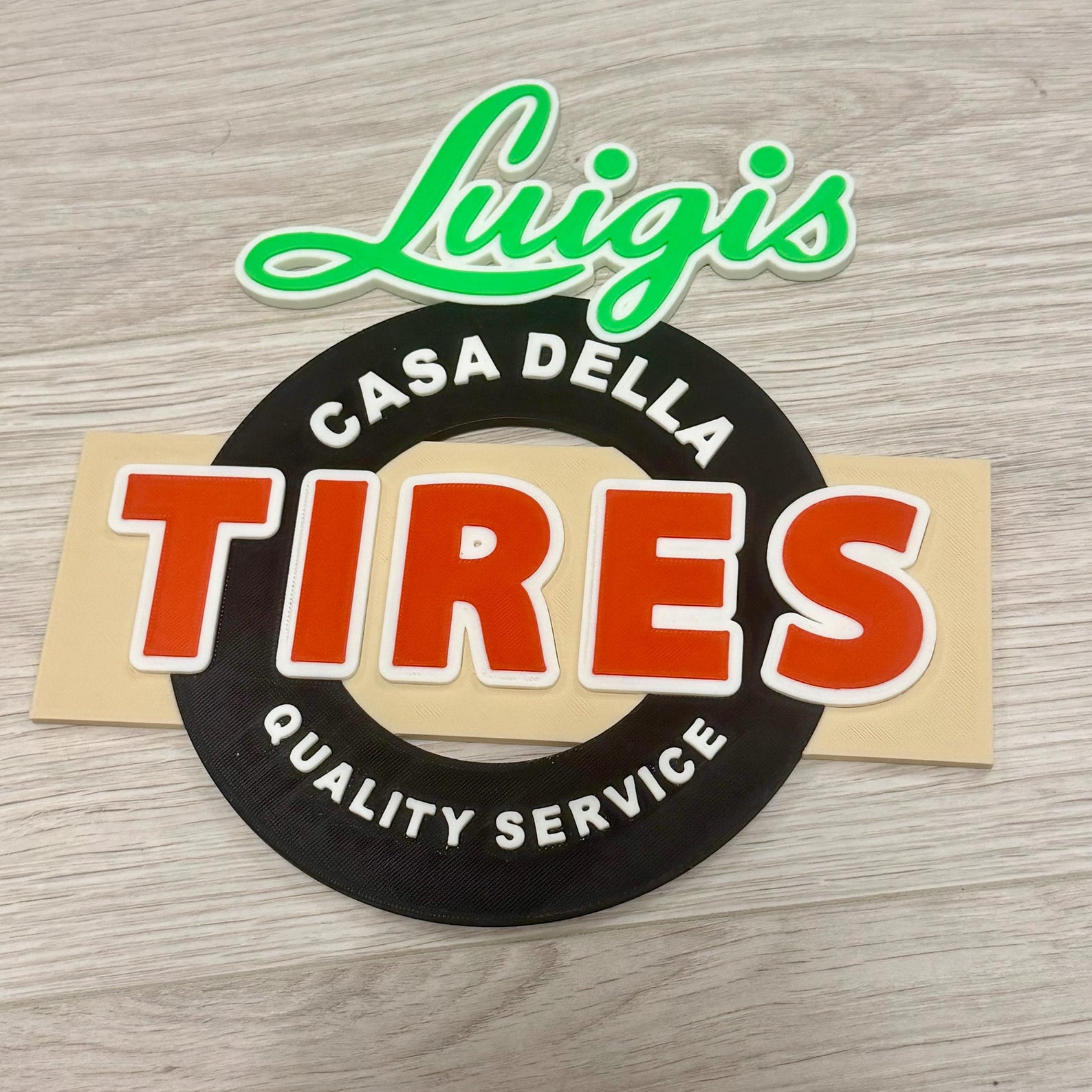 Luigi's Tires - Cars Disneyland | Disney World Inspired Disney/Pixar sign!