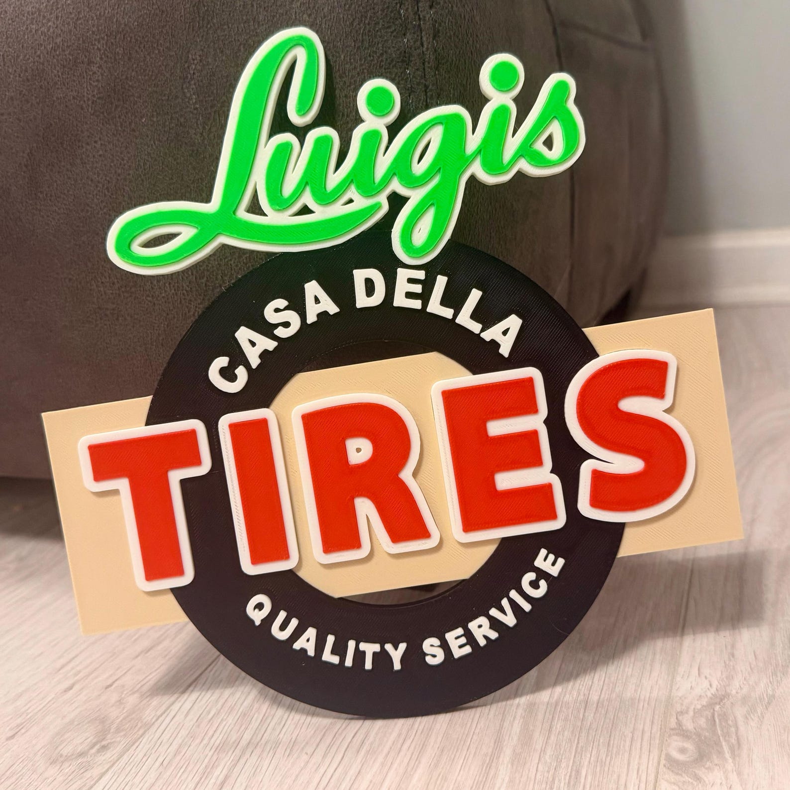 Luigi's Tires - Cars Disneyland | Disney World Inspired Disney/Pixar sign!