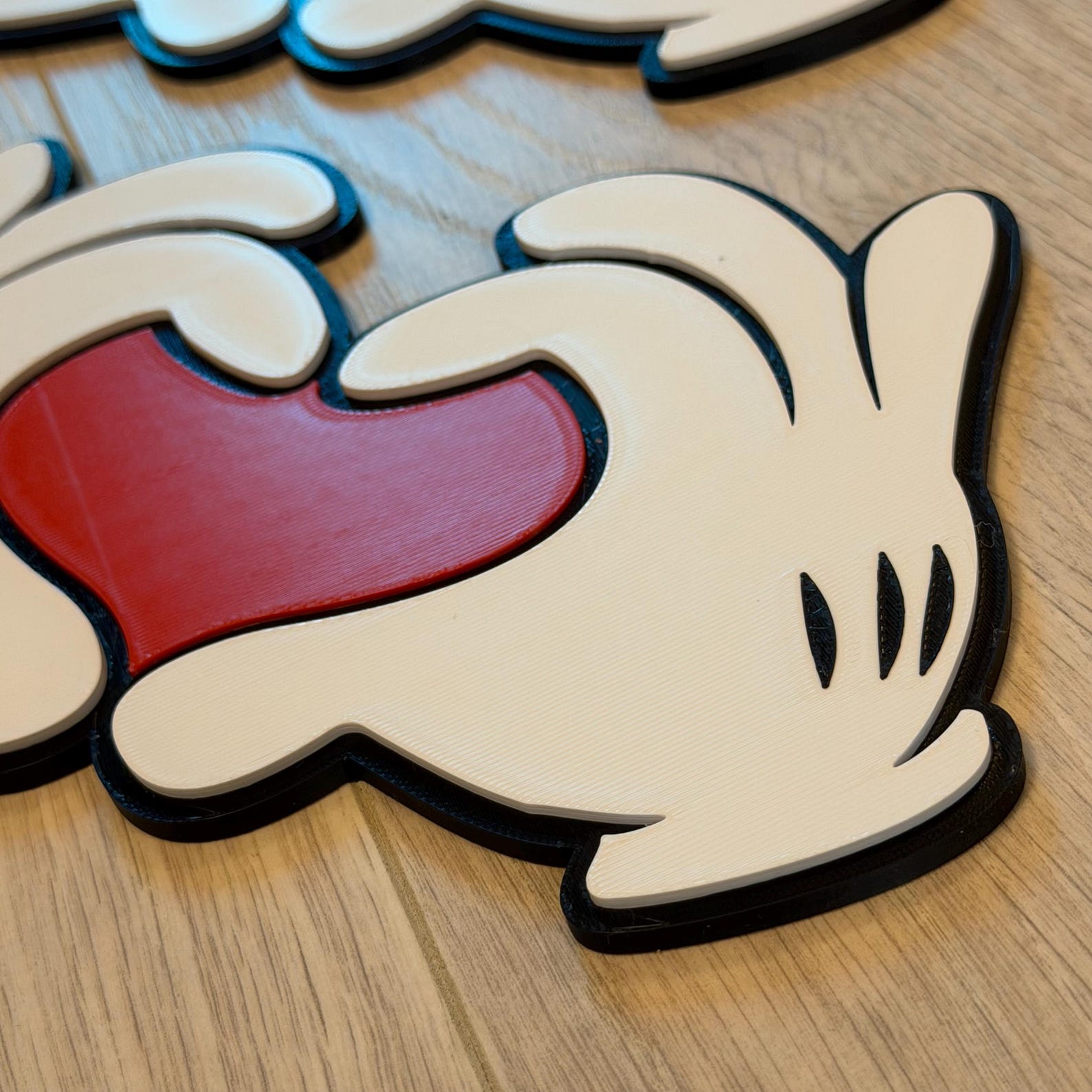 Mickey Hands Heart Sign Inspired | Home | Decor | Disney | Gift