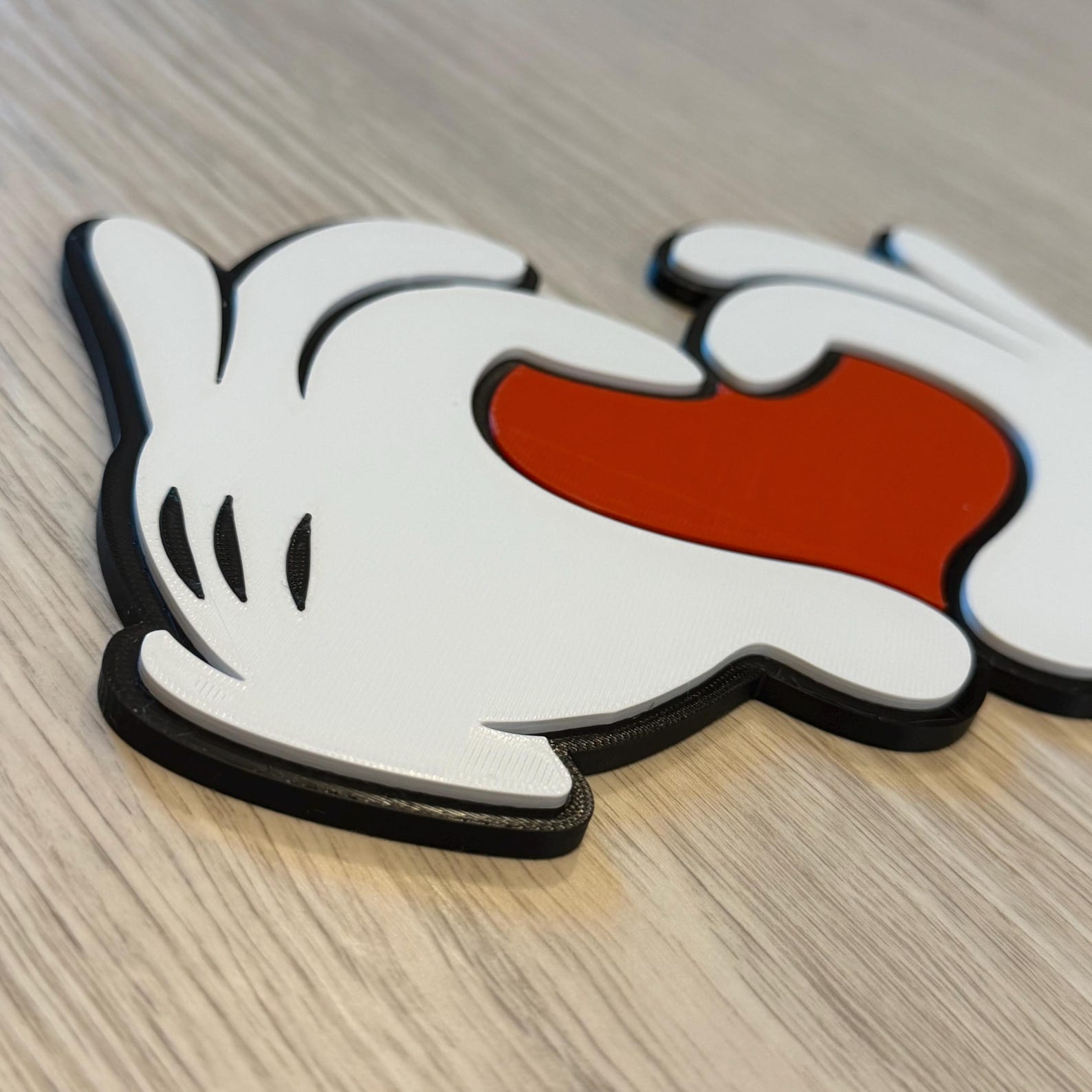 Mickey Hands Heart Sign Inspired | Home | Decor | Disney | Gift