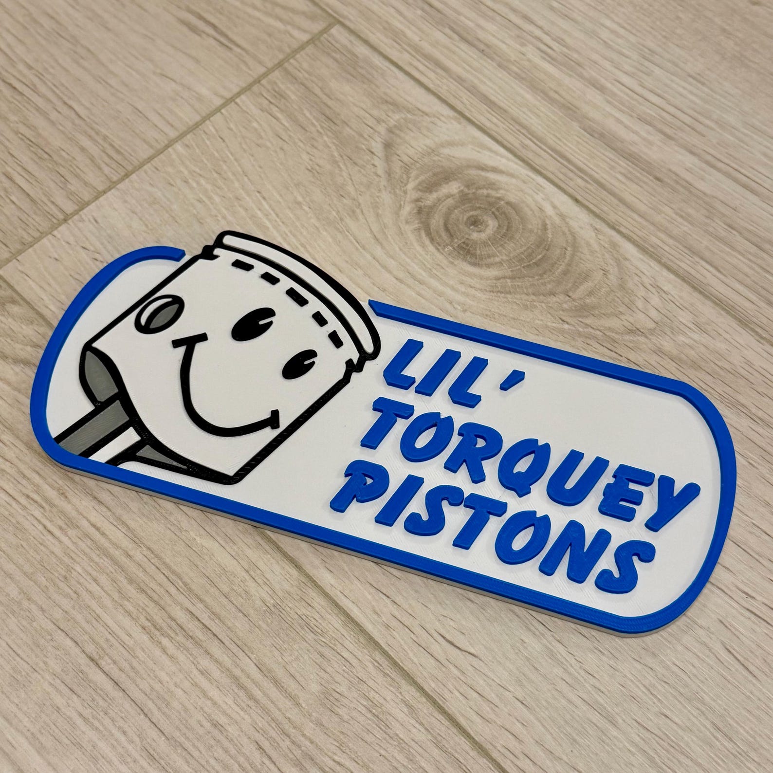 Lil' Torquey Pistons Sponsor Cars Disneyland | Disney World Inspired Disney/Pixar Sign!