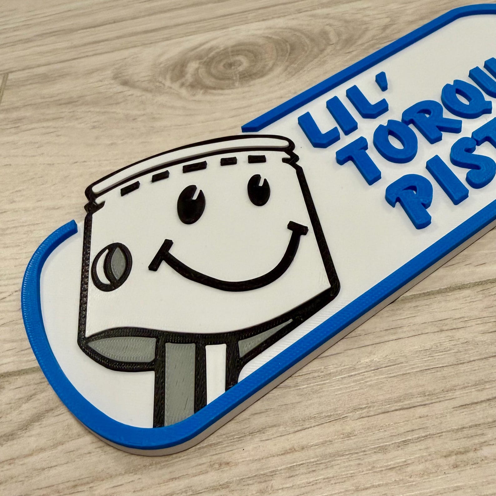 Lil' Torquey Pistons Sponsor Cars Disneyland | Disney World Inspired Disney/Pixar Sign!