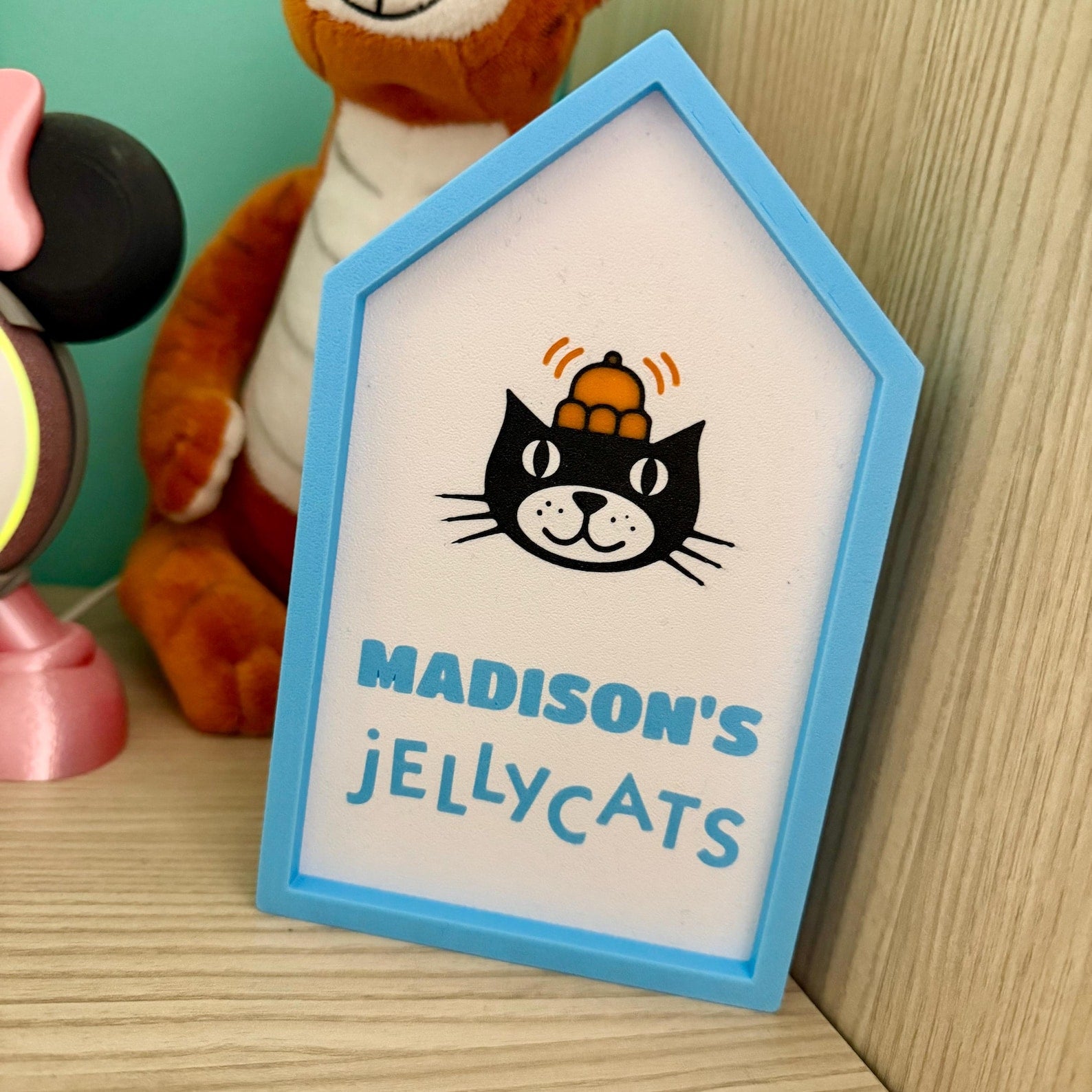 Jellycat Tag Display - Custom Name | Personalise | Bedroom Decor