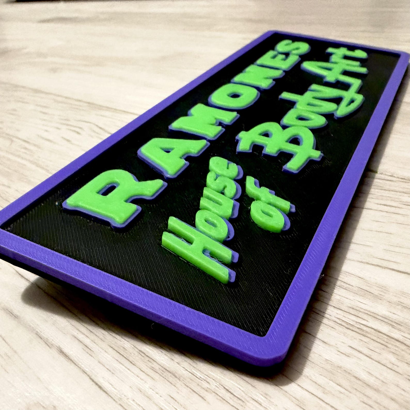 Ramones House Of Body Art - Cars Disneyland | Disney World Inspired Disney/Pixar Sign!