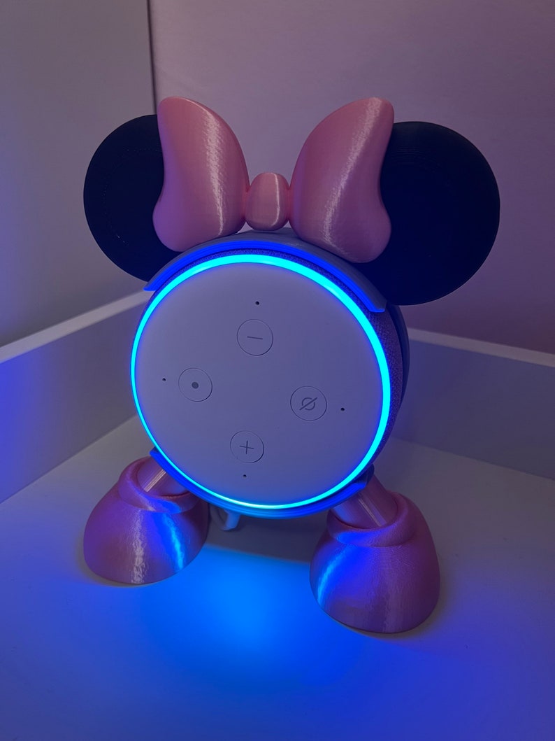 Mickey / Minnie Mouse Amazon Alexa Echo 3rd Gen Stand | Speaker | Disney | Customise