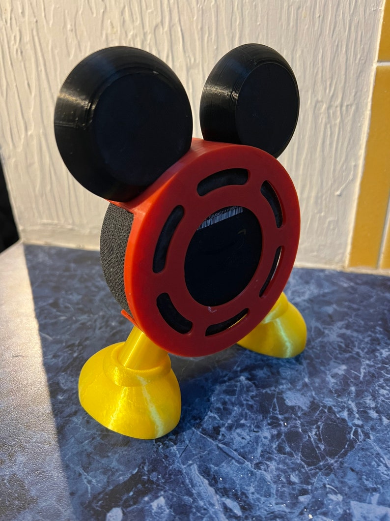Mickey / Minnie Mouse Amazon Alexa Echo 3rd Gen Stand | Speaker | Disney | Customise