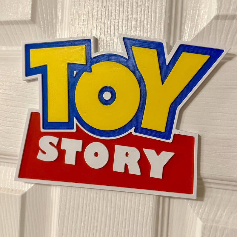 Toy Story Logo Disneyland | Disney World Inspired Disney/Pixar Sign!