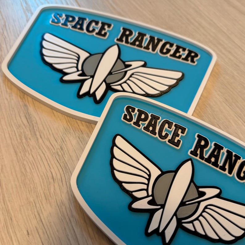 Space Ranger Badge - Toy Story Disneyland | Disney World Inspired Disney/Pixar Sign!