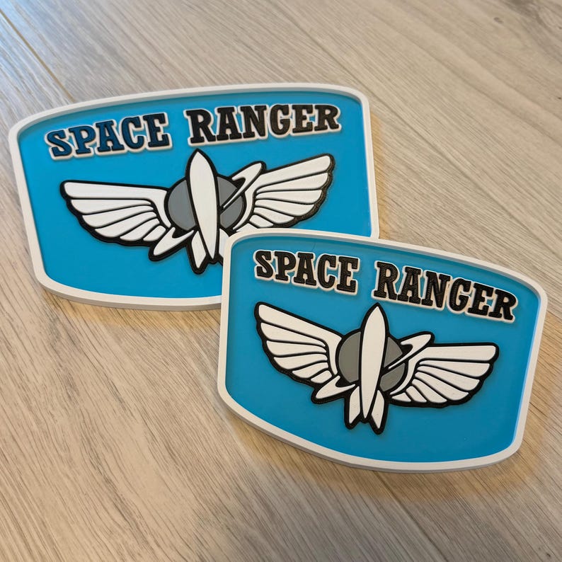 Space Ranger Badge - Toy Story Disneyland | Disney World Inspired Disney/Pixar Sign!