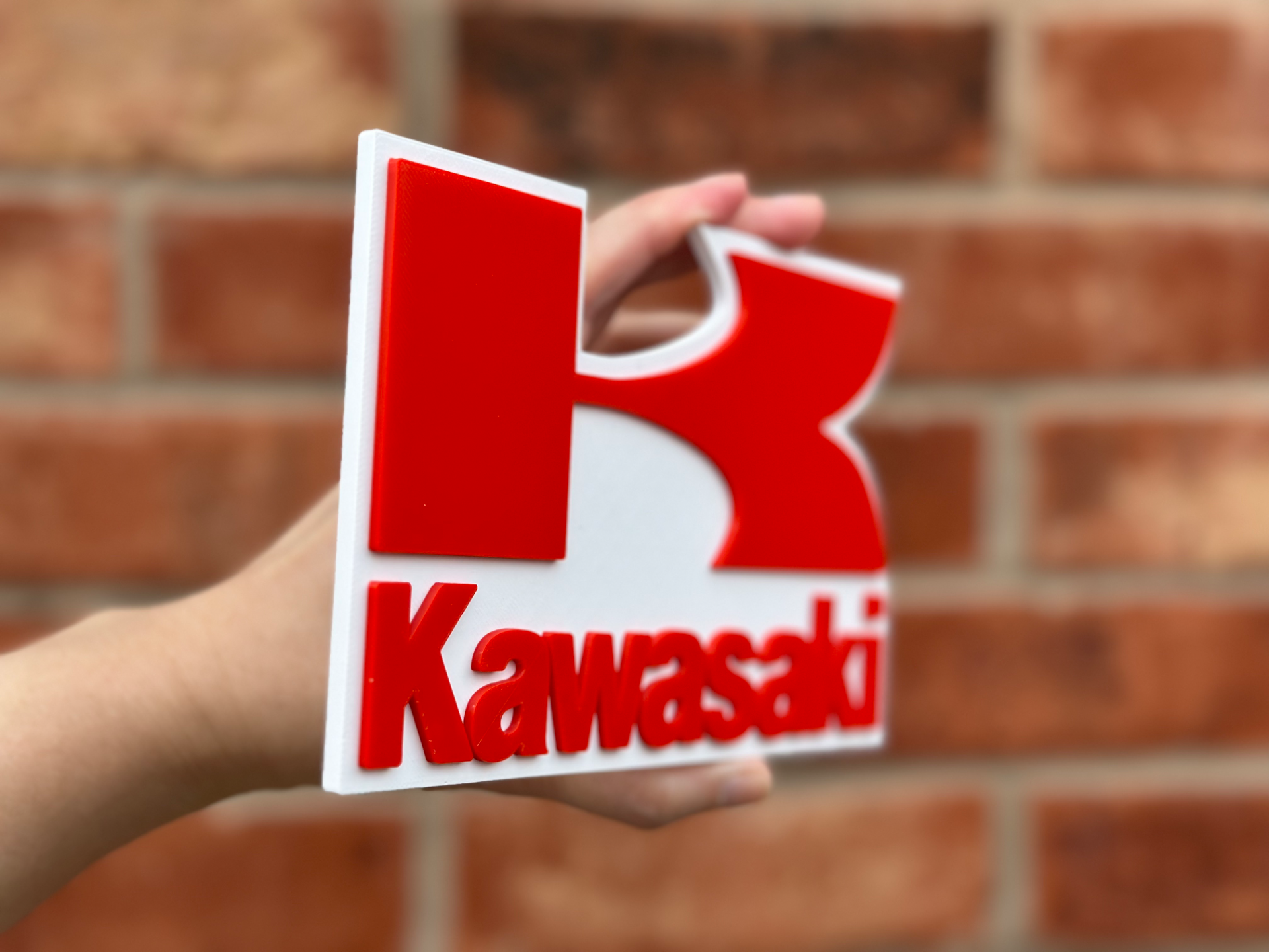 Kawasaki Logo Wall Art image 3