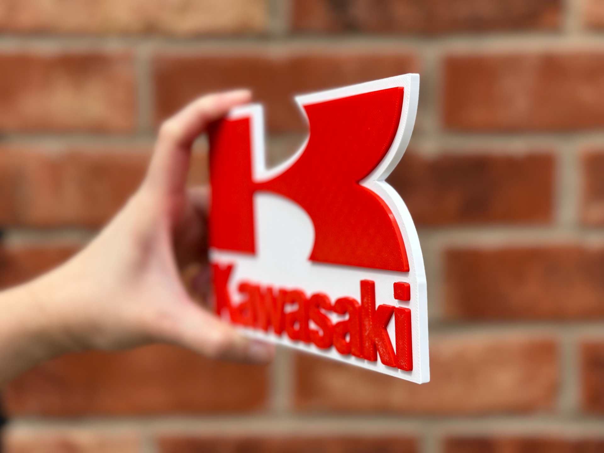 Kawasaki Logo Wall Art image 4
