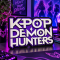 K-Pop Demon Hunters Logo Wall Sign themed promotional image