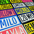 Little Tikes Custom Number Plate | Kids | Toy Car | Personalised | Cozy Coupe