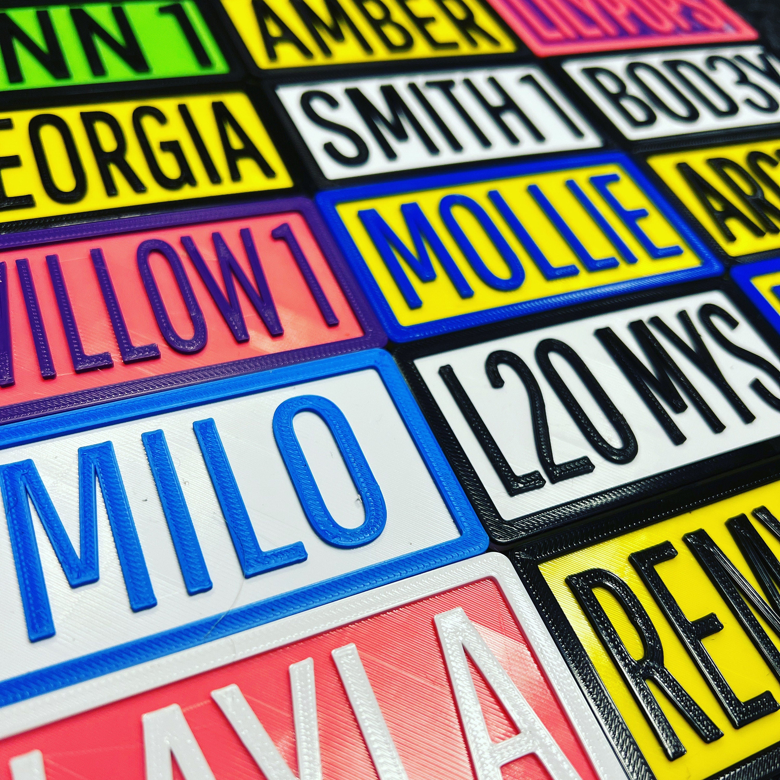 Little Tikes Custom Number Plate | Kids | Toy Car | Personalised | Cozy Coupe