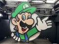 Luigi inspired 3D wall art
