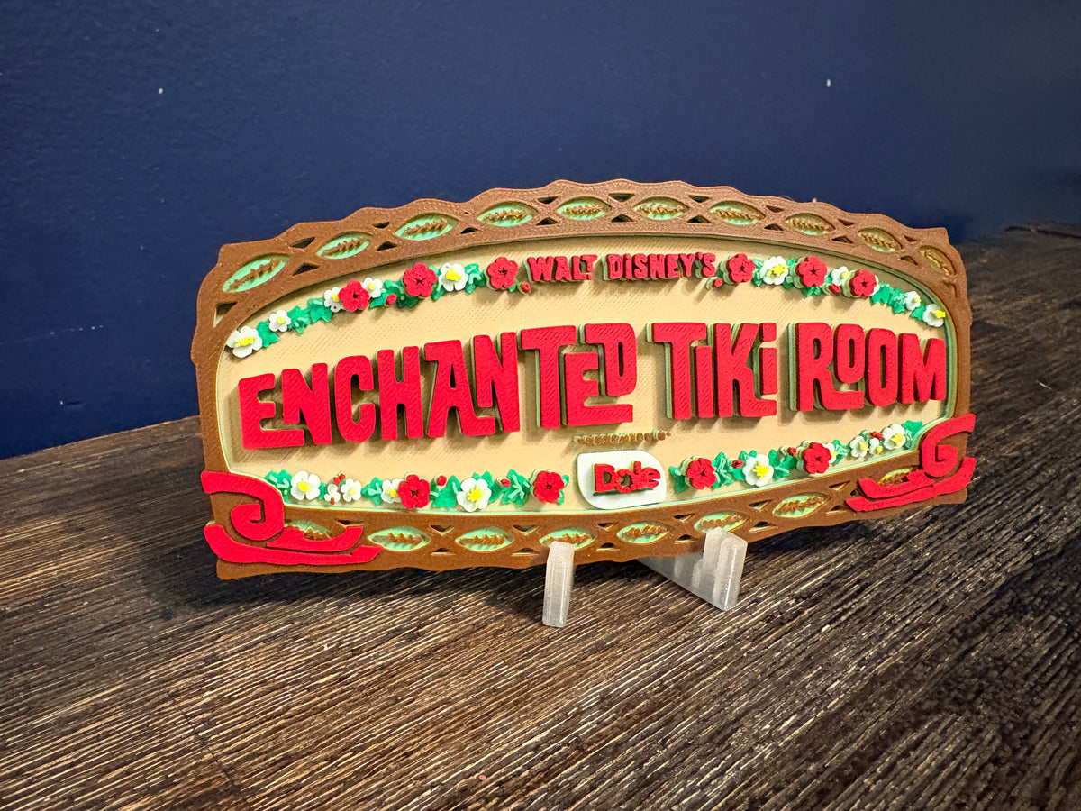 Enchanted Tiki Room Attraction Sign - image 3