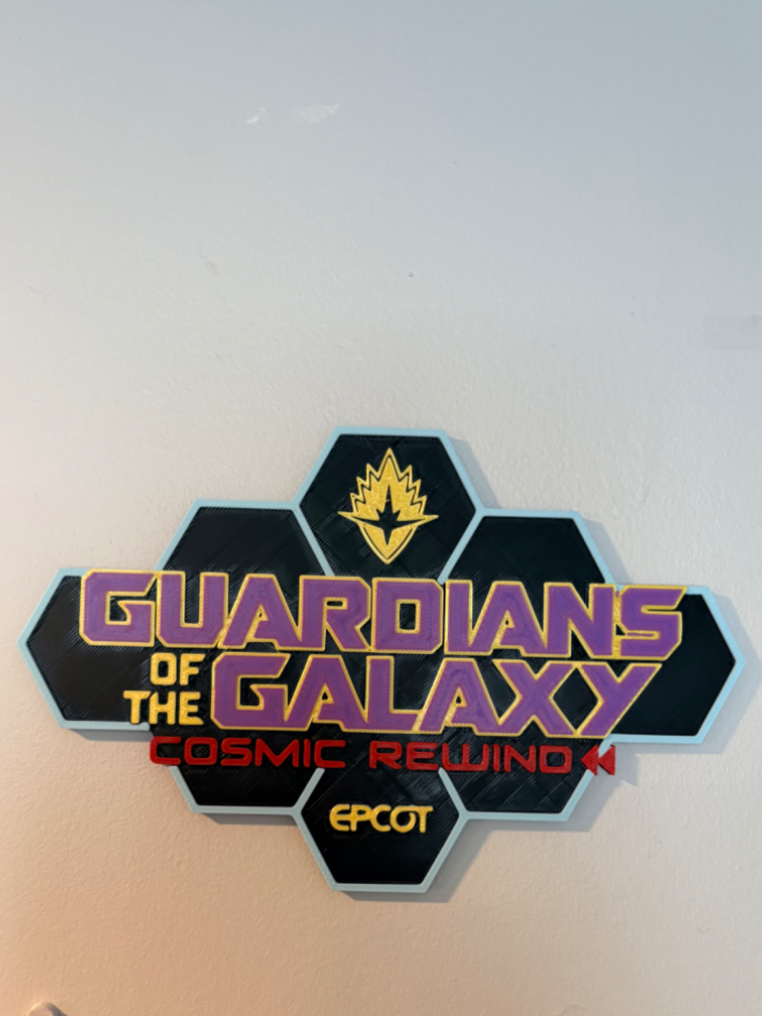 Guardians Of The Galaxy Cosmic Rewind Sign - image 2