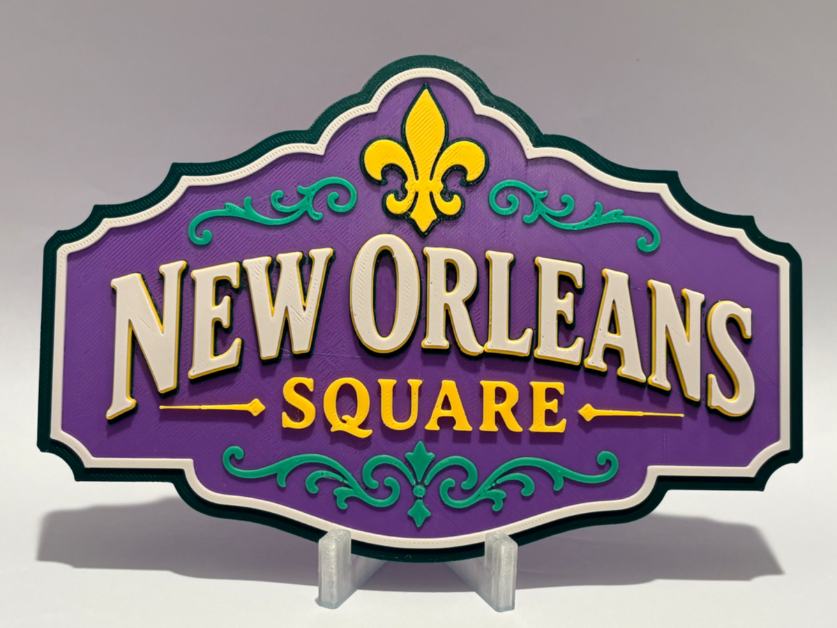 New Orleans Square Inspired Sign - image 1