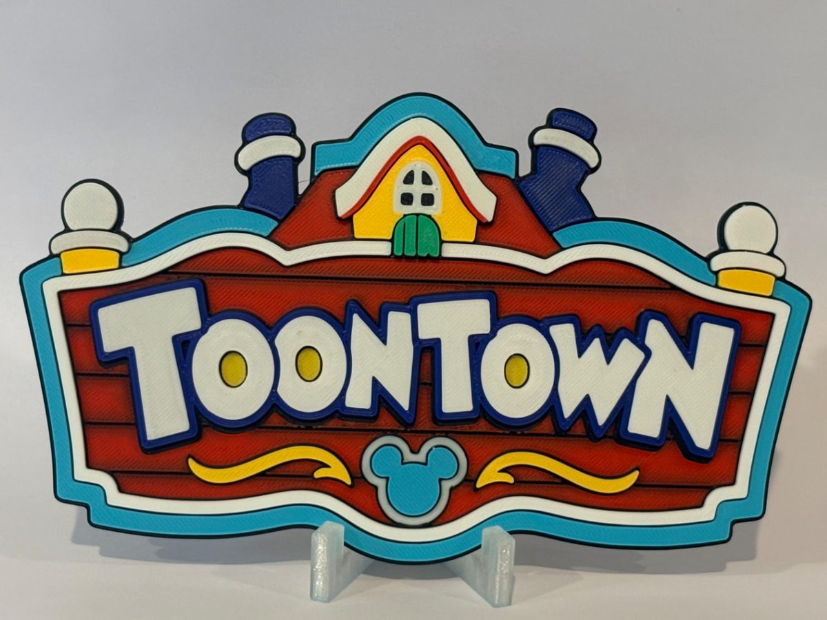 Toontown Inspired Sign - image 1