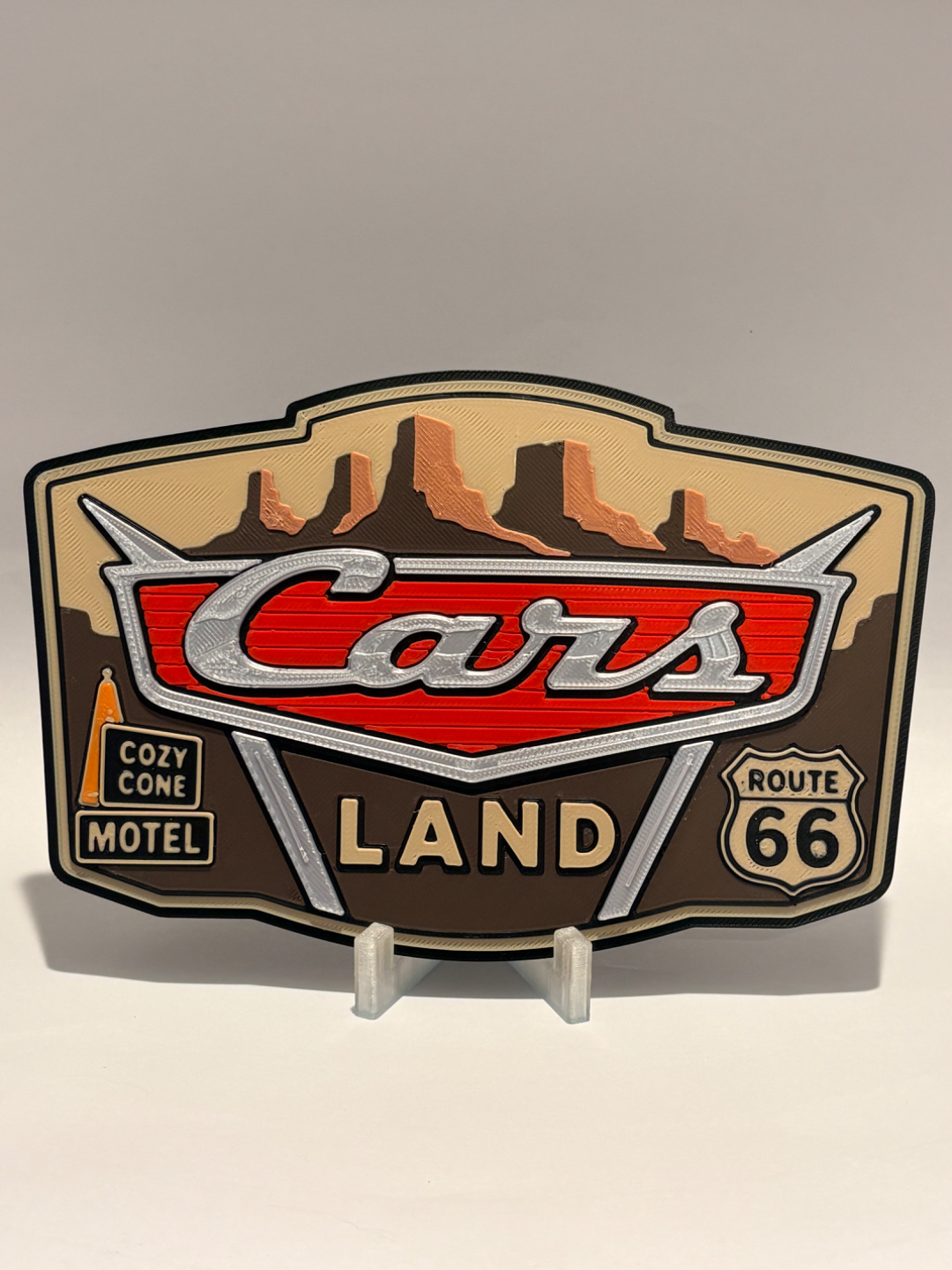 Cars Land Inspired Sign - image 2