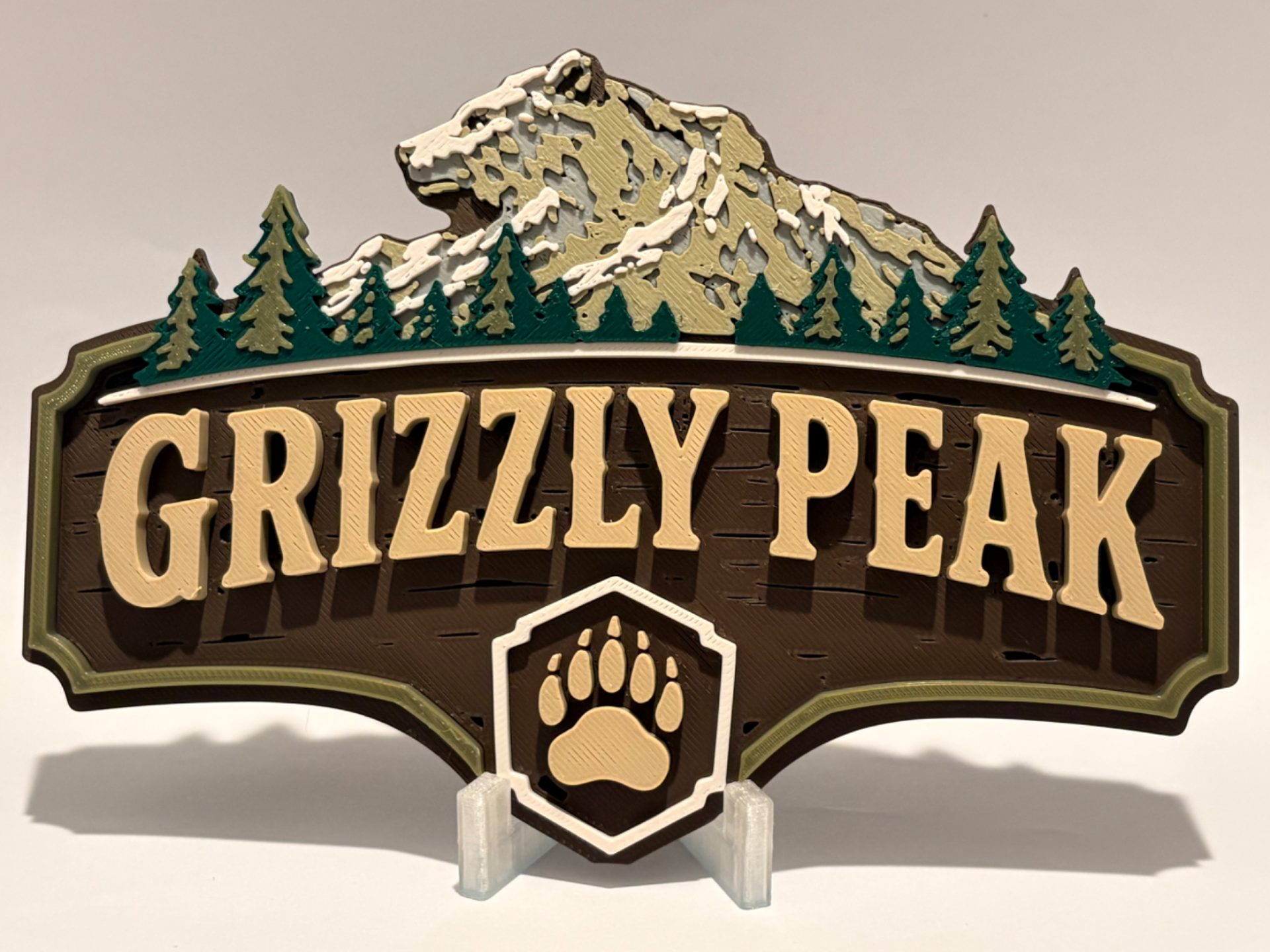 Grizzly Peak Inspired Sign - image 1