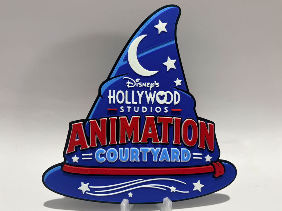 Animation Courtyard Inspired Sign - image 1