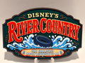 Disney's River Country Inspired Sign - image 1
