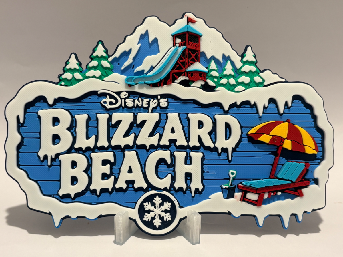 Disney's Blizzard Beach Inspired Sign - image 1