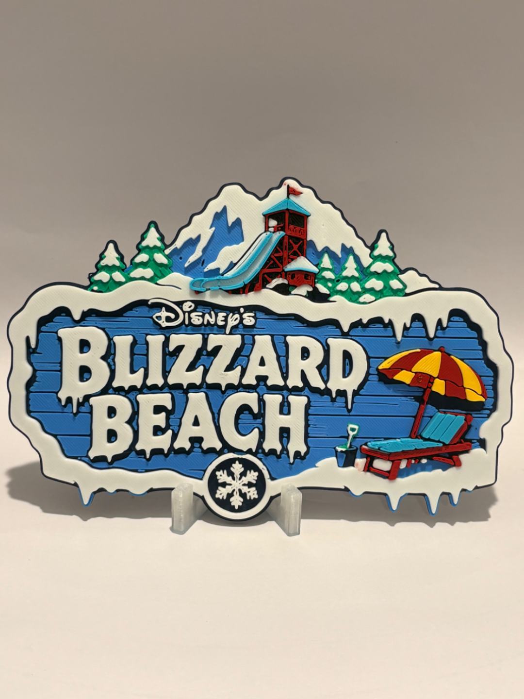 Disney's Blizzard Beach Inspired Sign - image 2