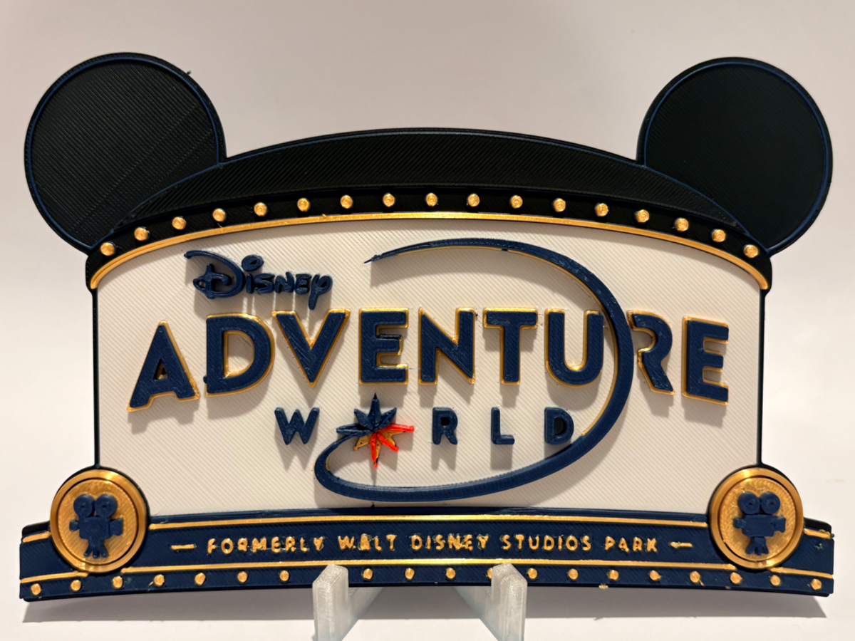 Disney Adventure World Inspired Sign - image 1