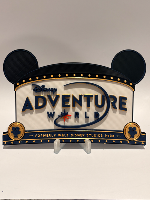 Disney Adventure World Inspired Sign - image 2