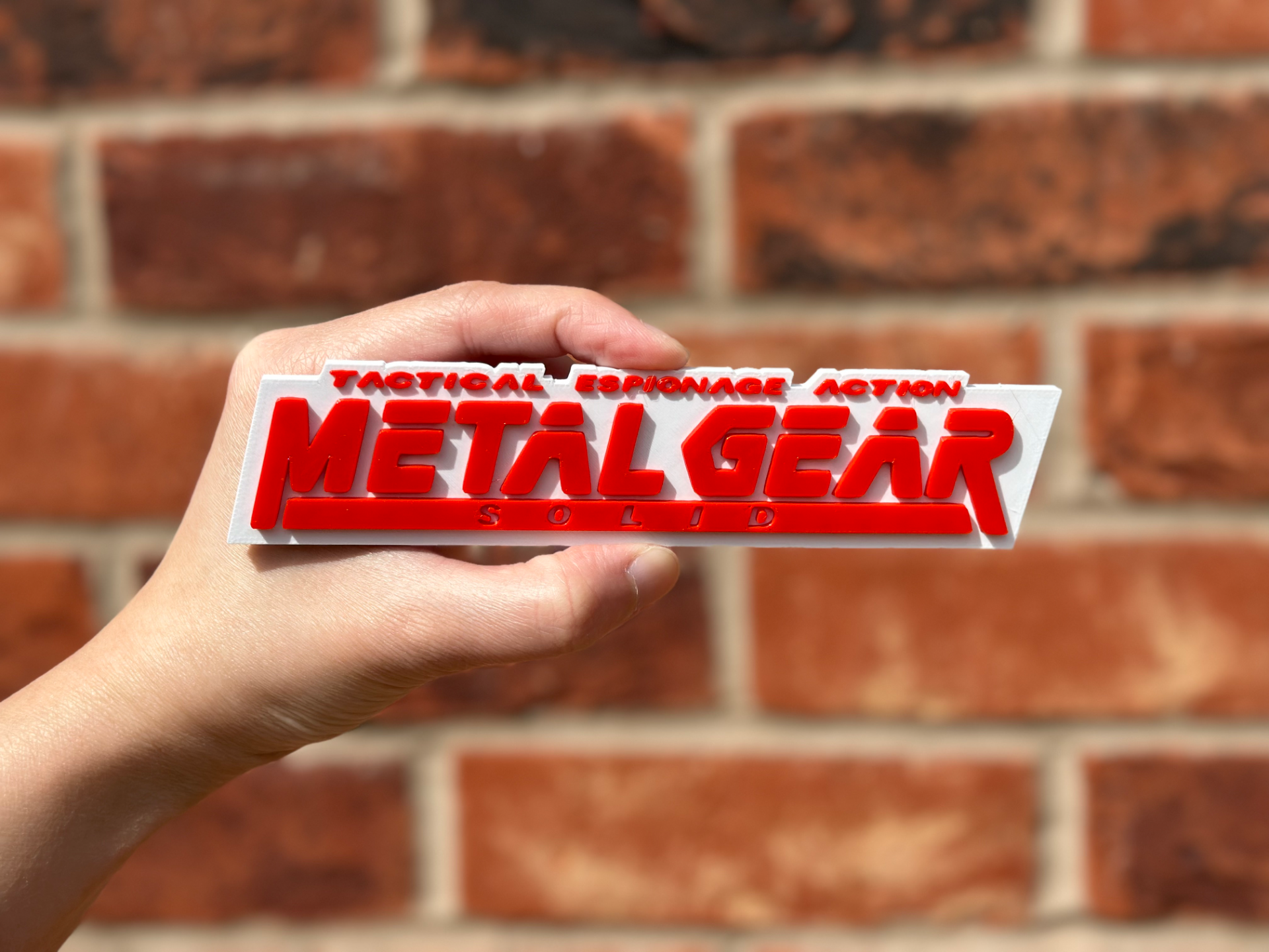 Metal Gear Solid Logo Wall Art image 2