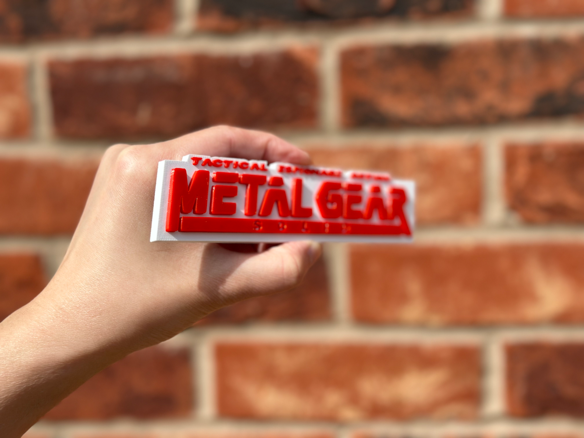 Metal Gear Solid Logo Wall Art image 3