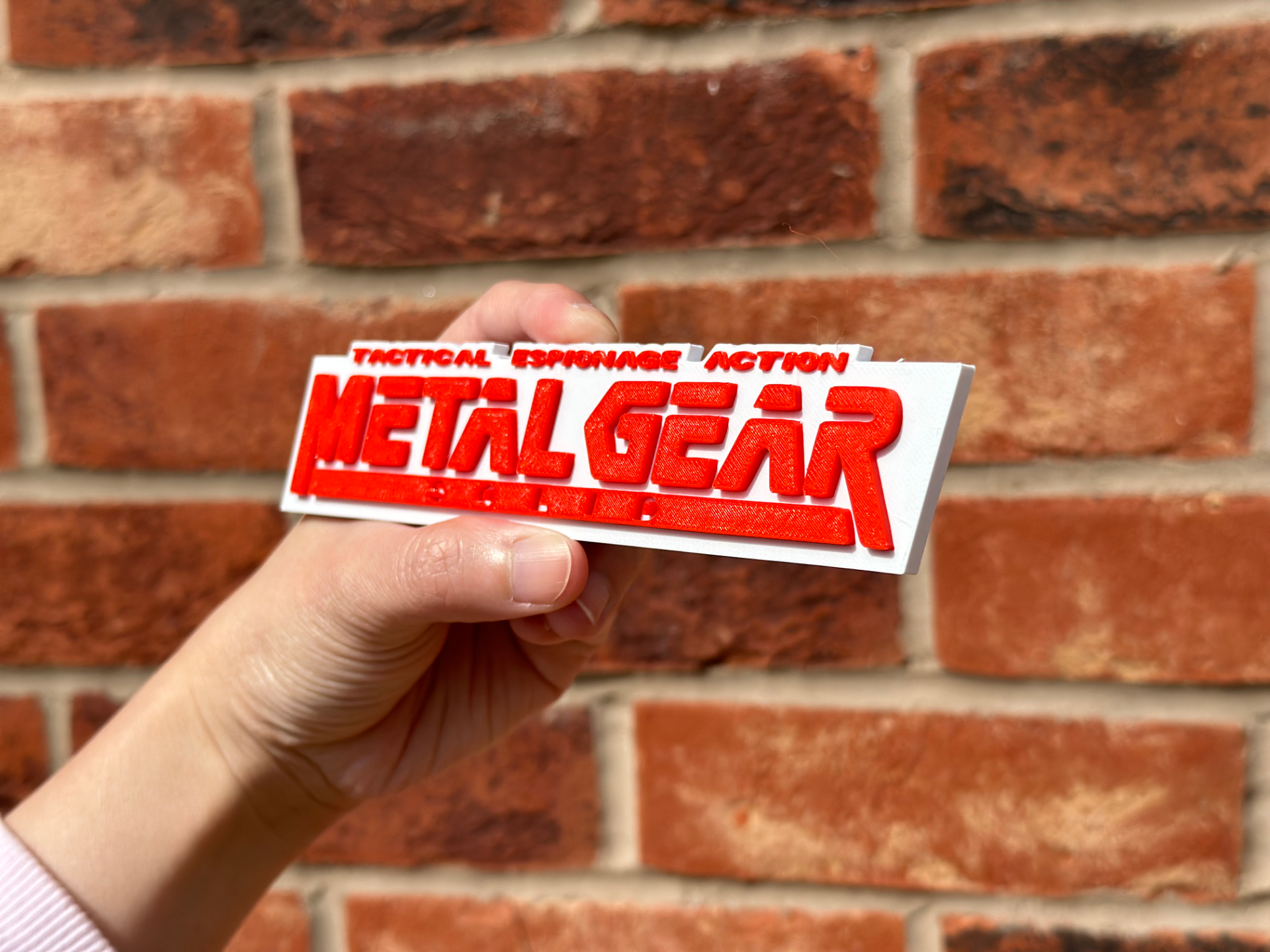 Metal Gear Solid Logo Wall Art image 4