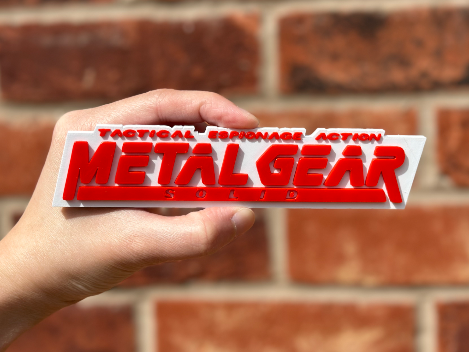 Metal Gear Solid Logo Wall Art image 5