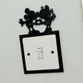 Mickey & Minnie Mouse Switch Surround | Wall Decor | Kids Room | Magical | Decorative | Love