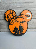 Mickey Mouse Halloween inspired 3D printed sign