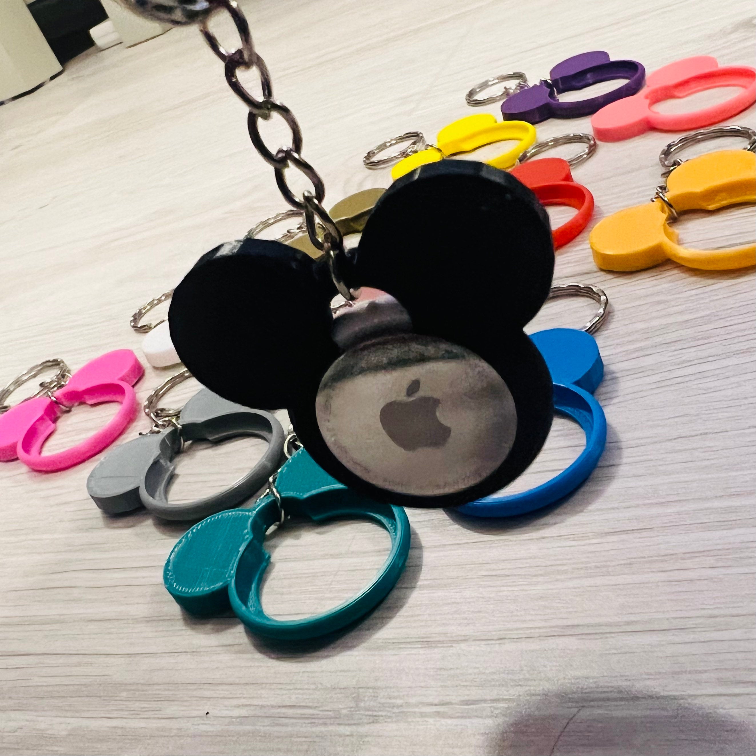 Mickey Mouse Themed AirTag Holder | Disney | Keyring | Apple | Gift