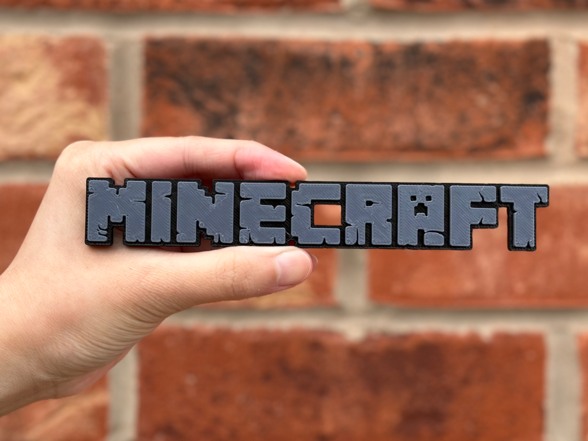 Minecraft Logo Wall Art image 1