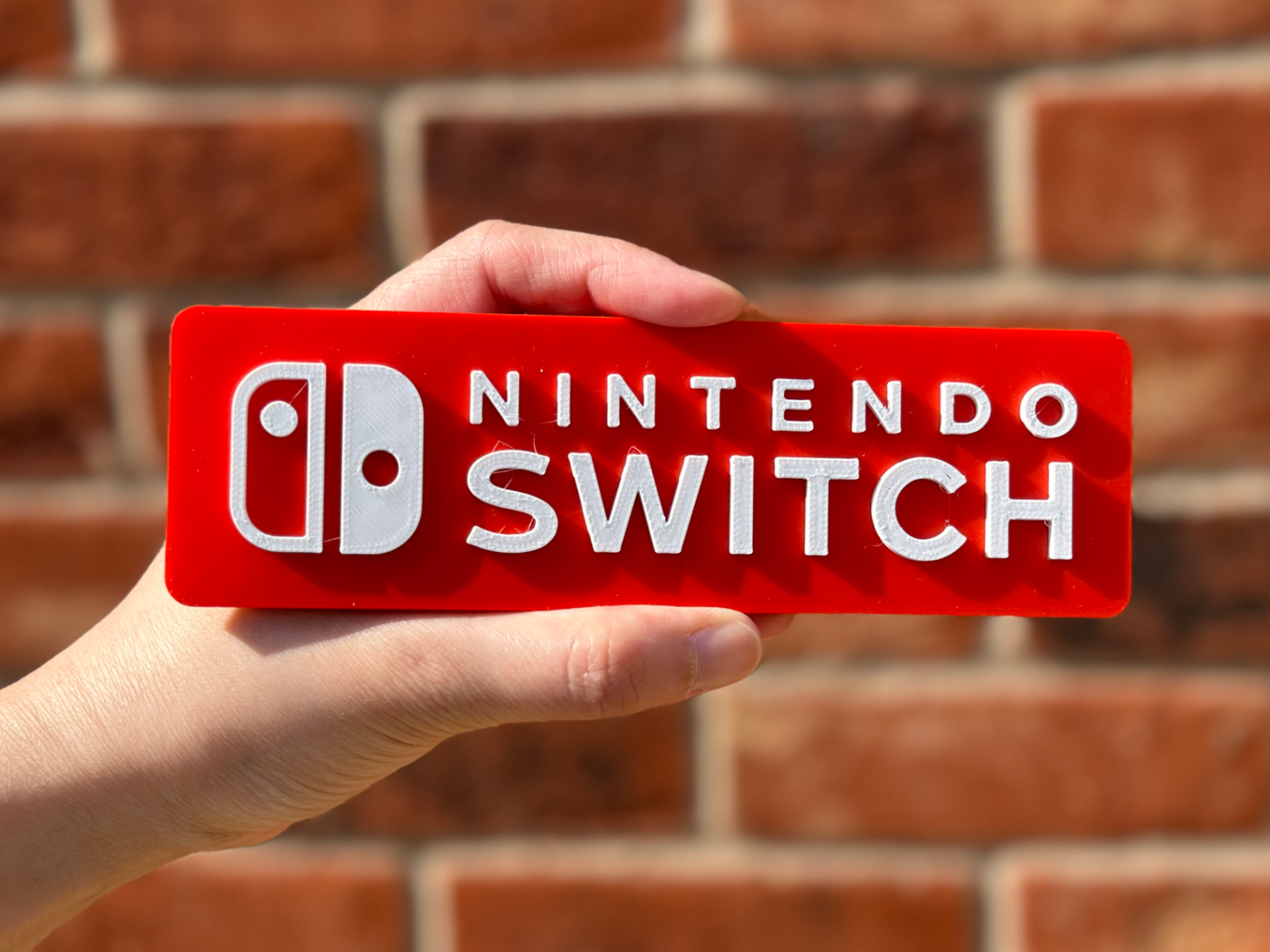 Nintendo Switch Logo Wall Art image 1