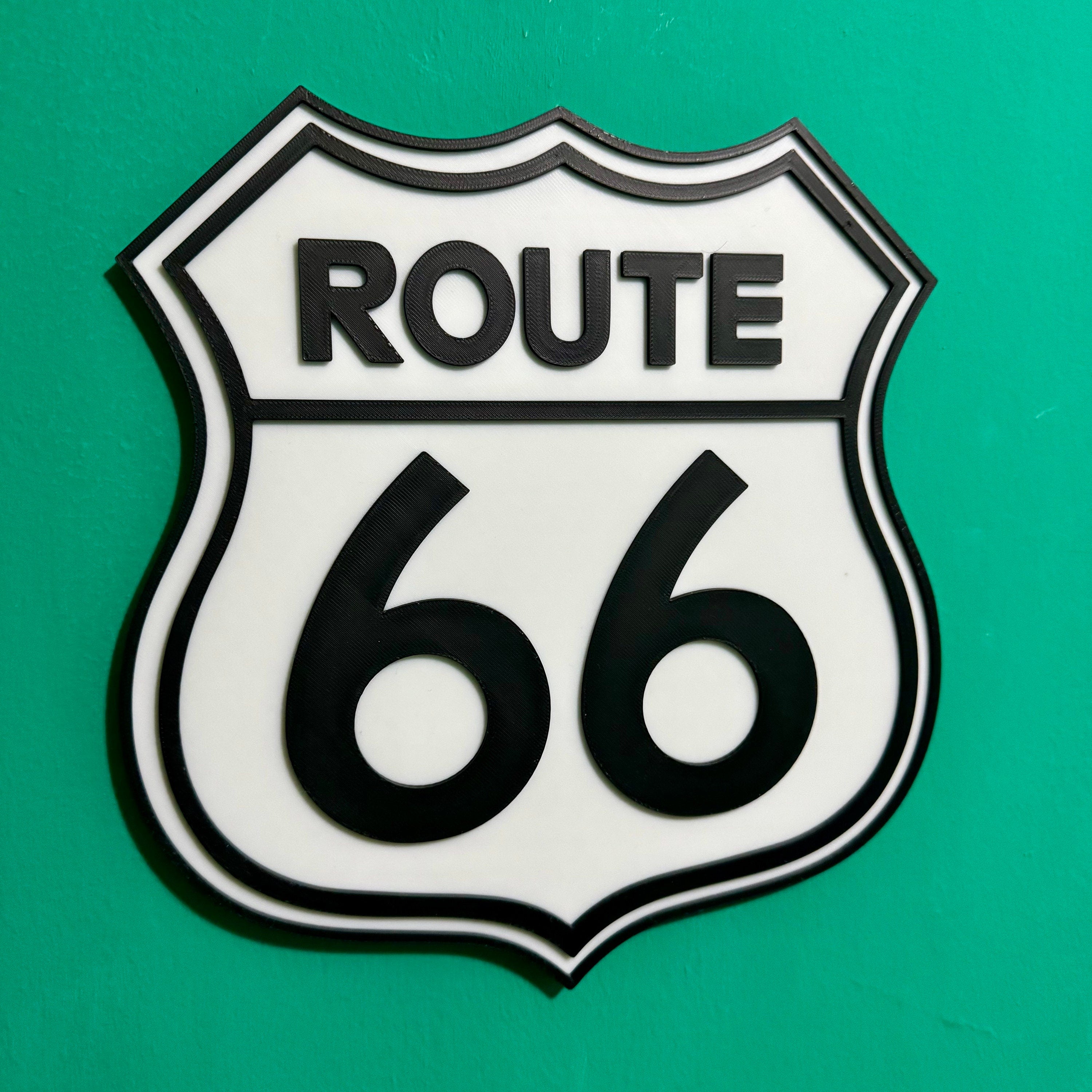 Route 66 Cars Sign