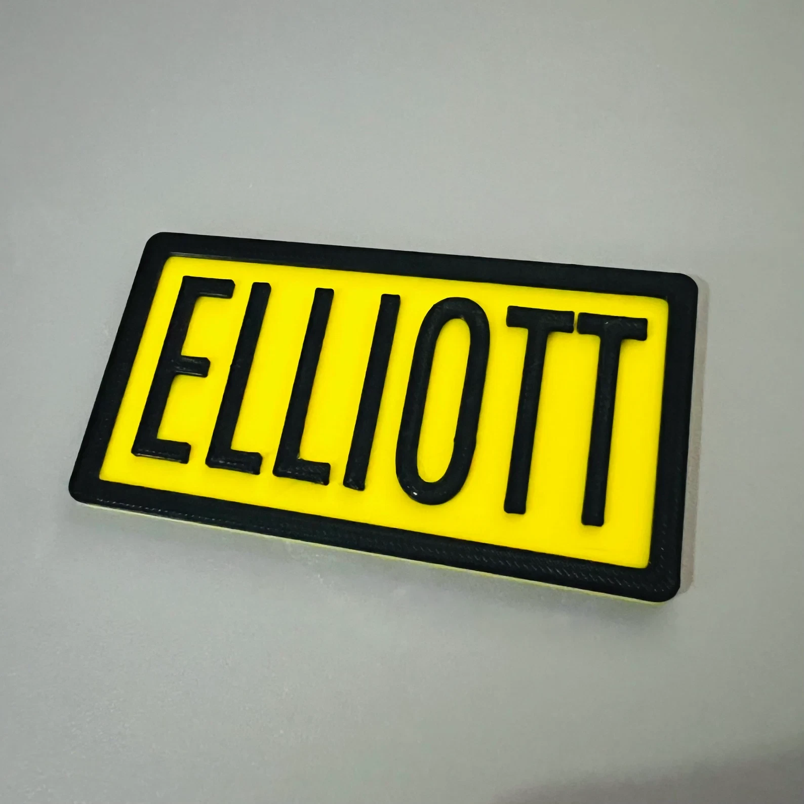 Personalised Little Tikes Cozy Coupe number plate – image 4