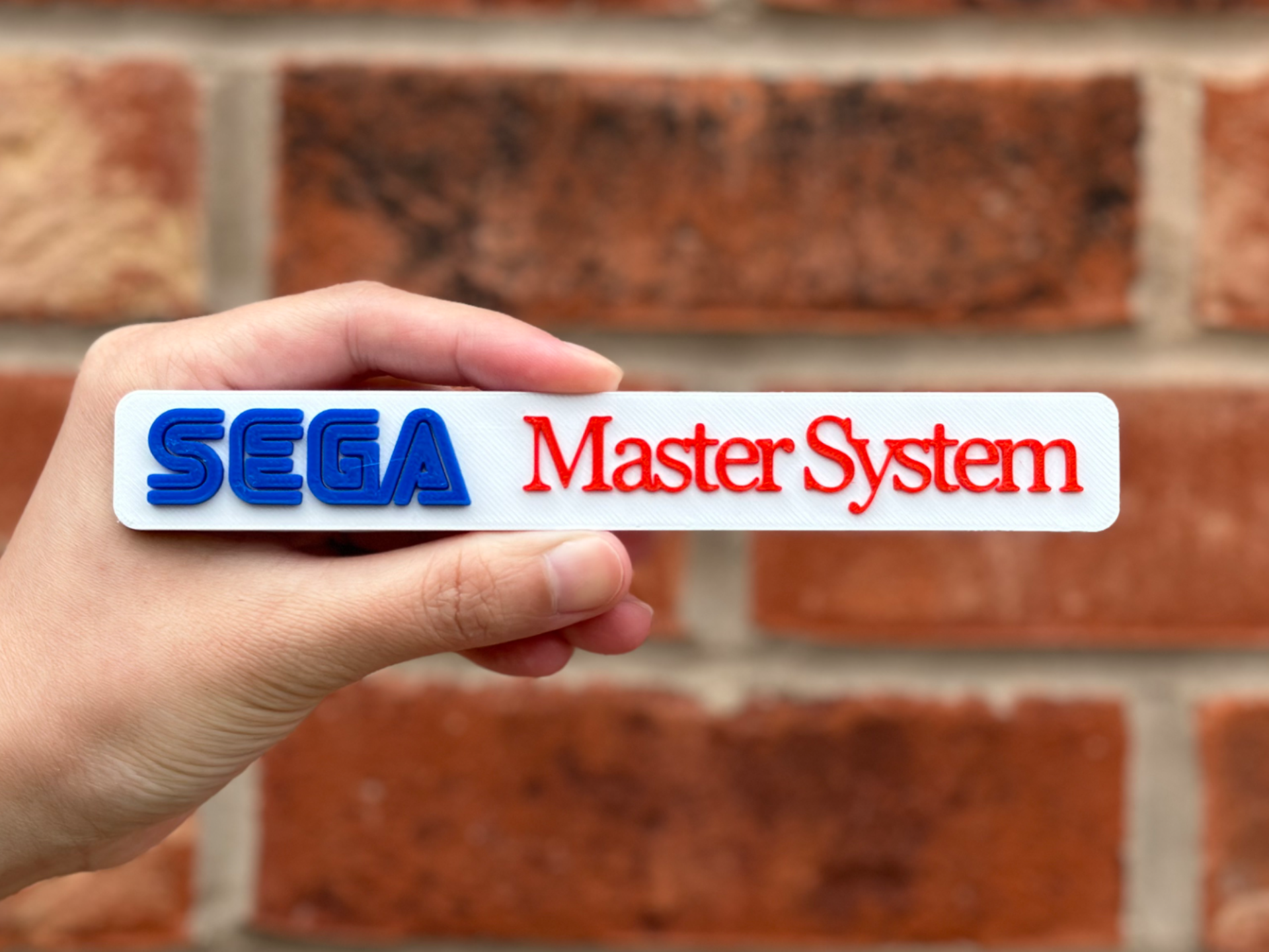 SEGA Master System Logo Wall Art image 1