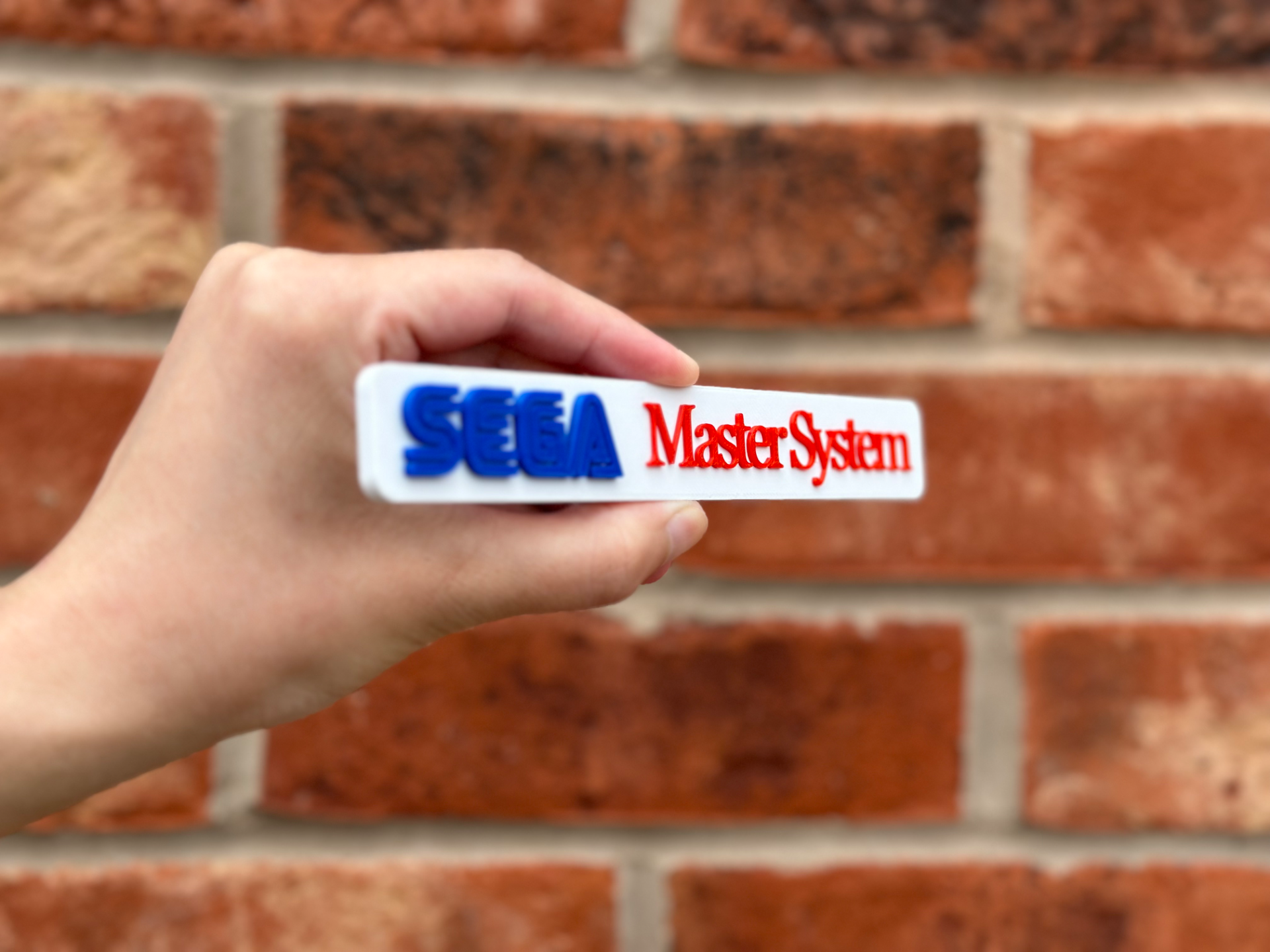 SEGA Master System Logo Wall Art image 3