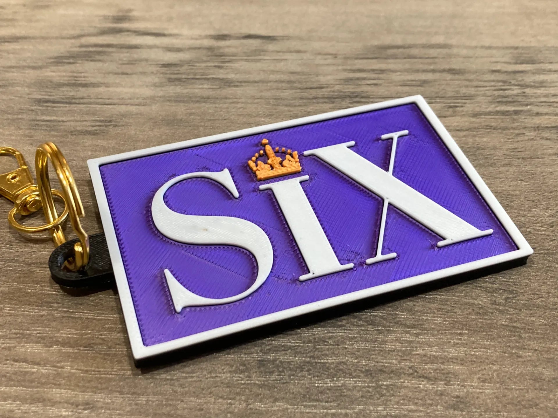 SIX the Musical Keyring V2