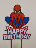 Spider-Man inspired 3D printed cake topper